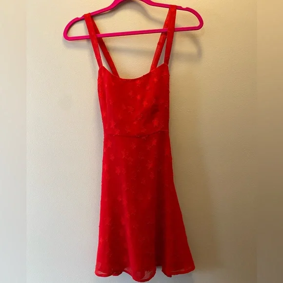 🆕 REVOLVE by the way. Makayla Star Mini Dress in Red - Picture 5 of 10